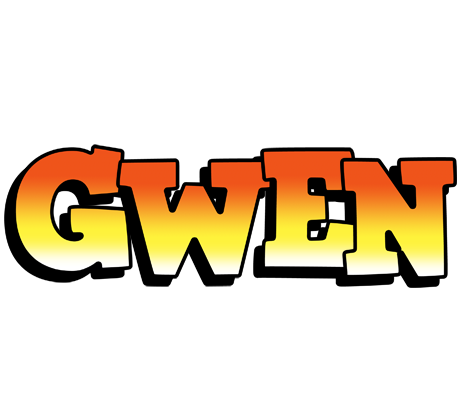 Gwen sunset logo