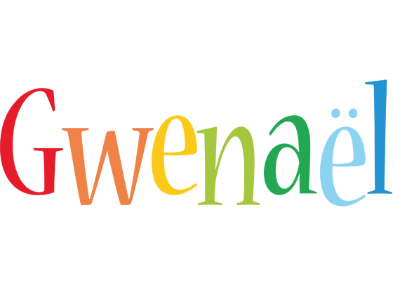 Gwenaël birthday logo