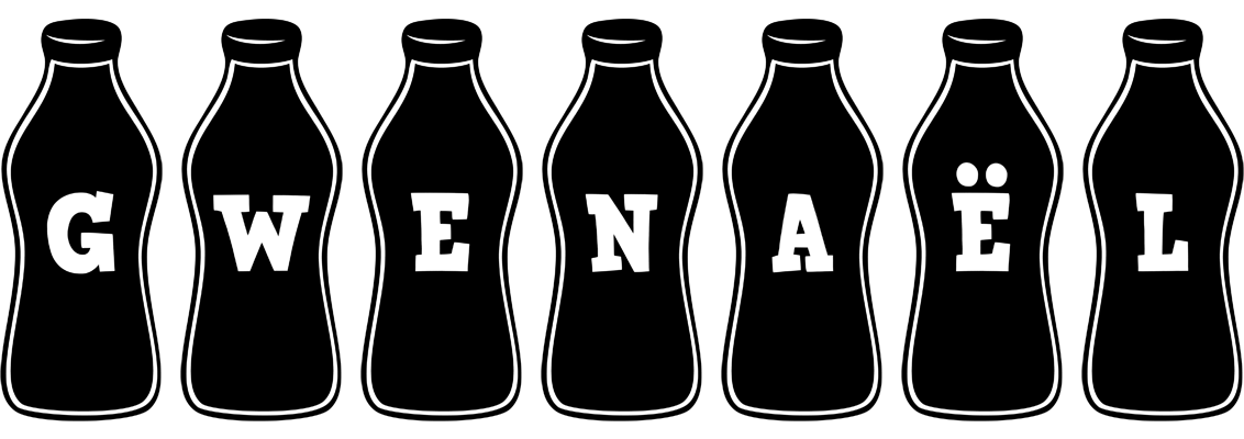 Gwenaël bottle logo