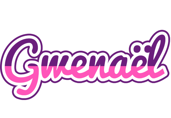 Gwenaël cheerful logo