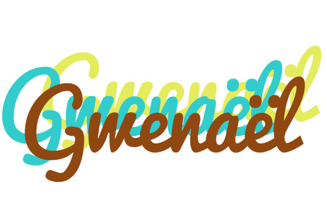 Gwenaël cupcake logo