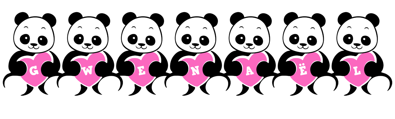 Gwenaël love-panda logo