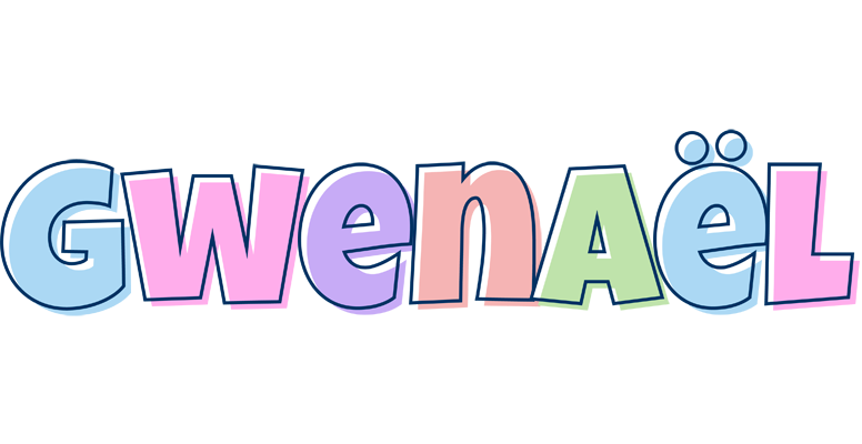 Gwenaël pastel logo