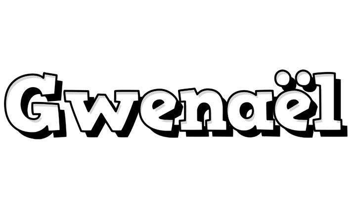 Gwenaël snowing logo