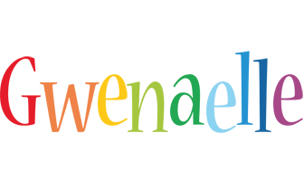 Gwenaelle birthday logo