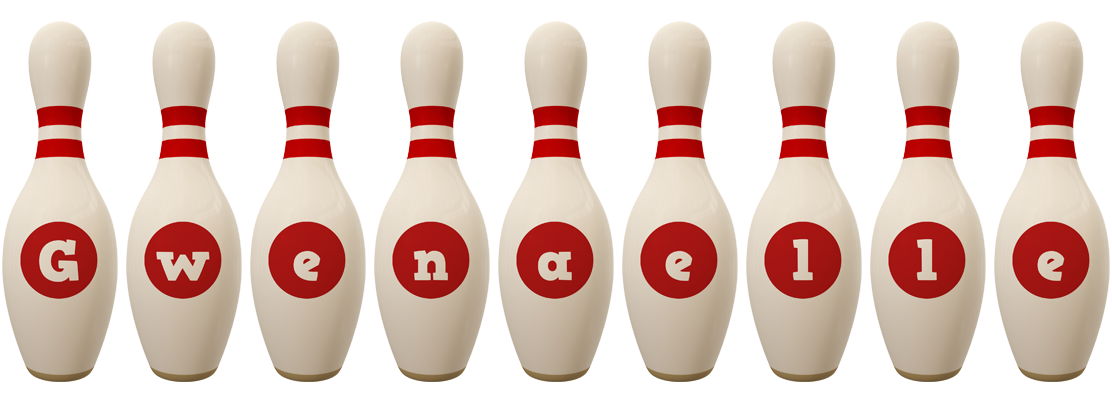 Gwenaelle bowling-pin logo