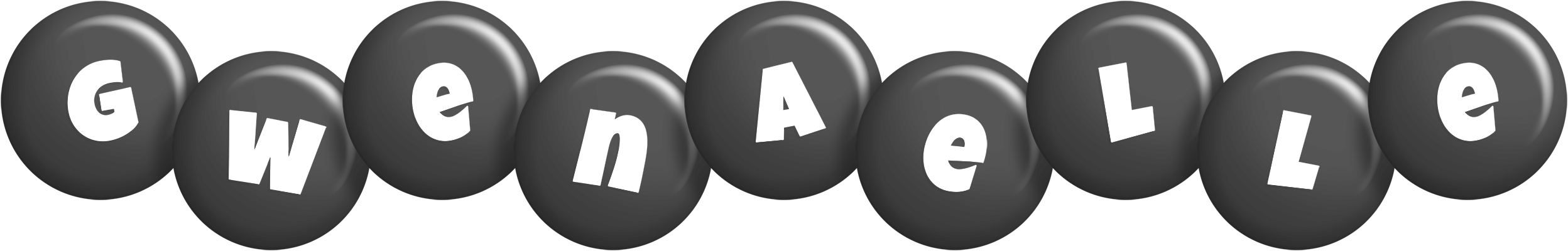 Gwenaelle candy-black logo