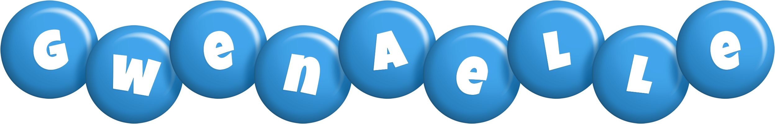 Gwenaelle candy-blue logo