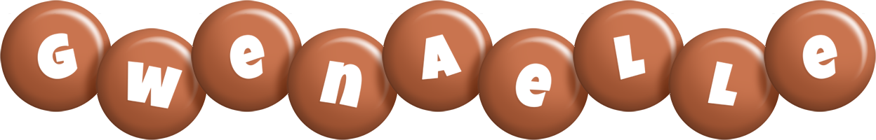 Gwenaelle candy-brown logo