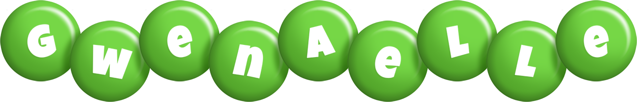 Gwenaelle candy-green logo