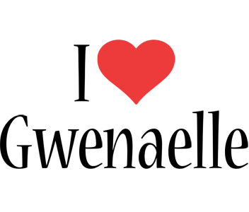 Gwenaelle i-love logo