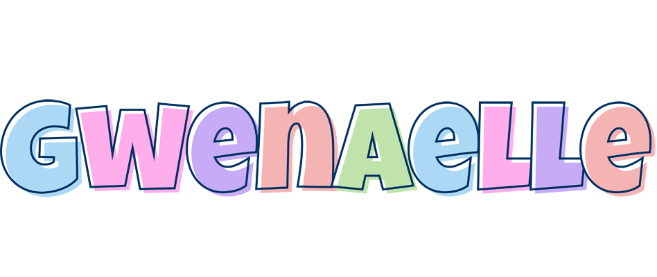 Gwenaelle pastel logo