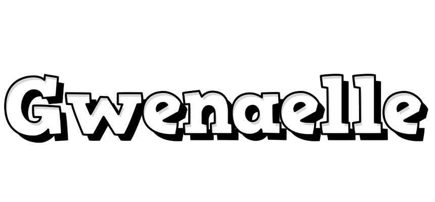 Gwenaelle snowing logo