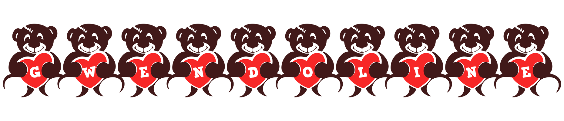 Gwendoline bear logo