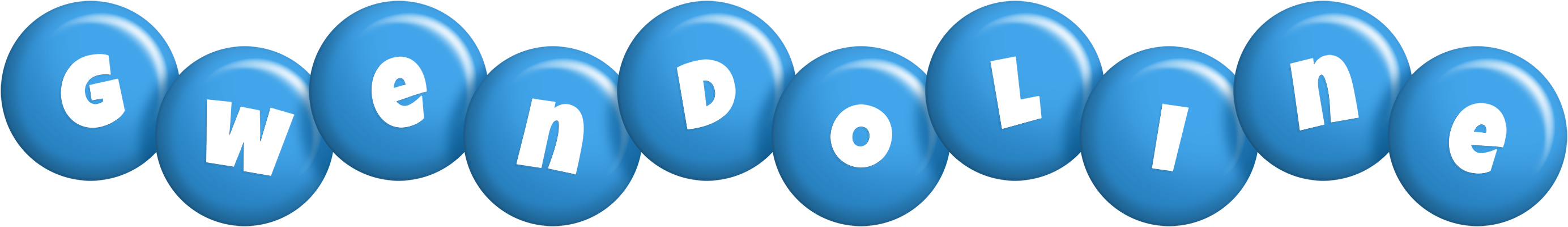 Gwendoline candy-blue logo