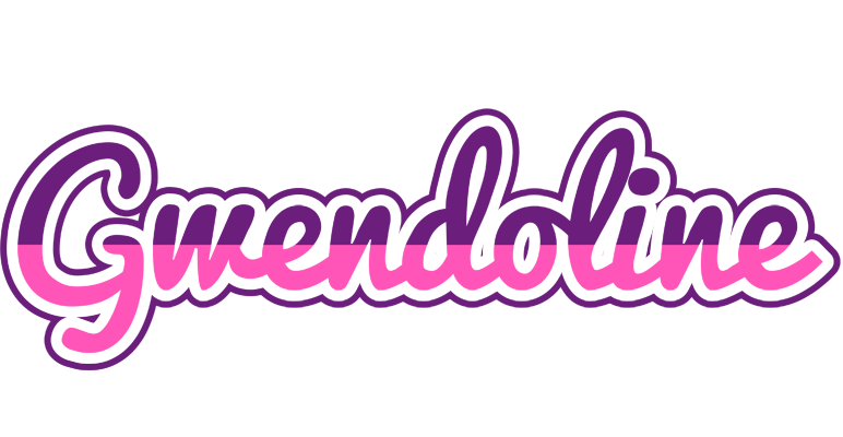 Gwendoline cheerful logo