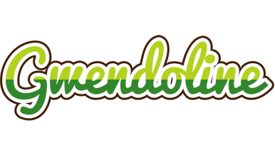 Gwendoline golfing logo