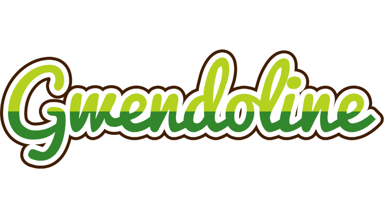 Gwendoline golfing logo