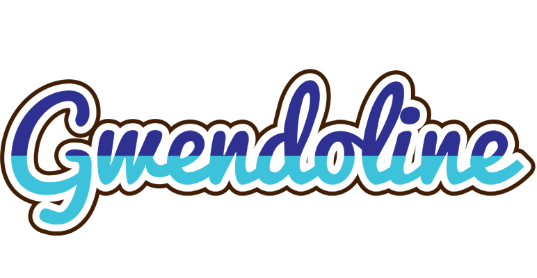Gwendoline raining logo