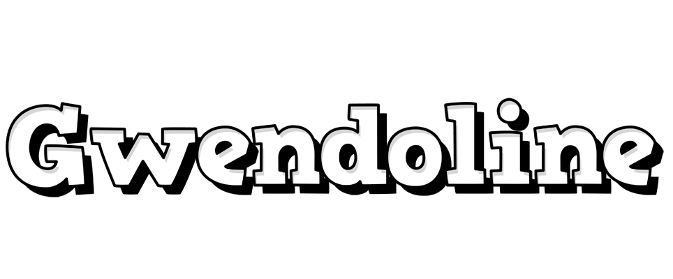 Gwendoline snowing logo