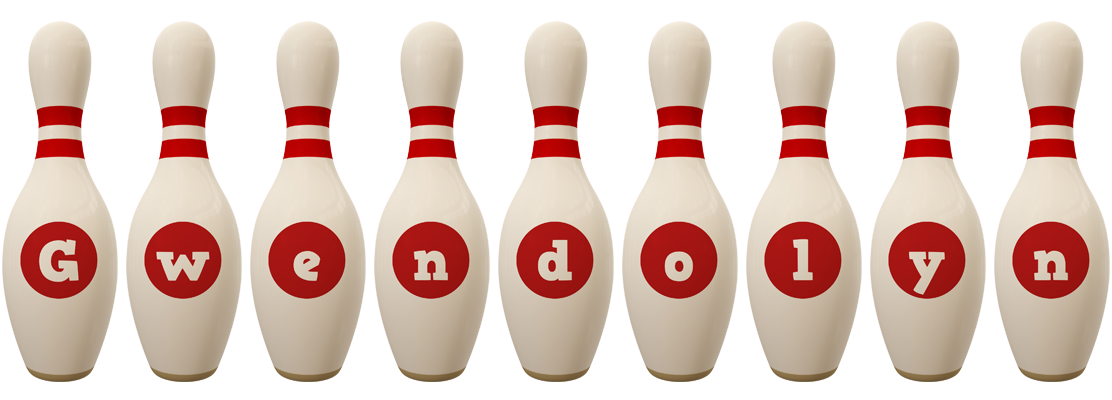 Gwendolyn bowling-pin logo