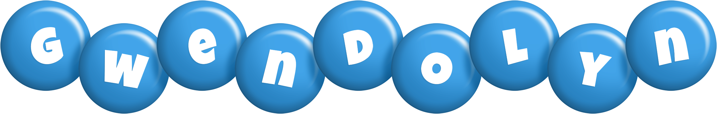 Gwendolyn candy-blue logo