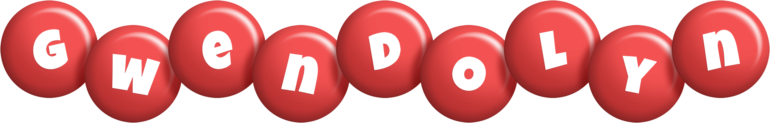 Gwendolyn candy-red logo