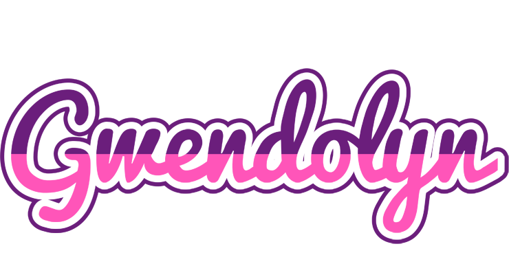 Gwendolyn cheerful logo