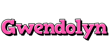 Gwendolyn girlish logo