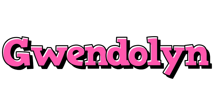 Gwendolyn girlish logo