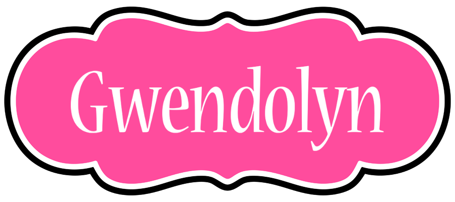 Gwendolyn invitation logo