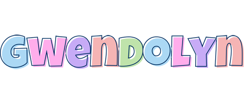 Gwendolyn pastel logo