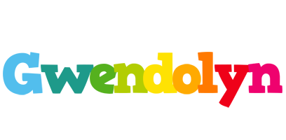 Gwendolyn rainbows logo