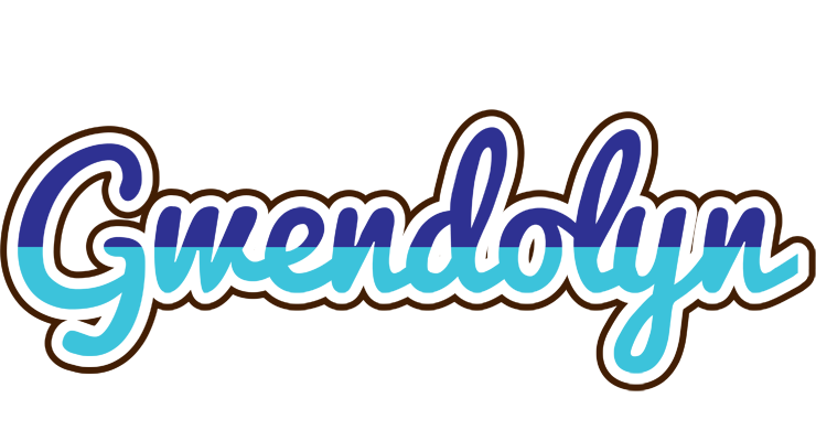 Gwendolyn raining logo