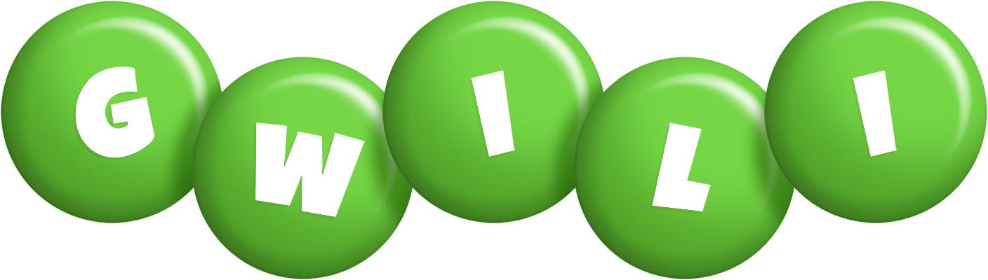 Gwili candy-green logo