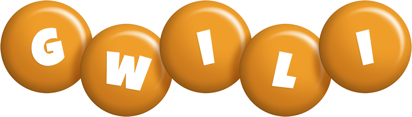 Gwili candy-orange logo
