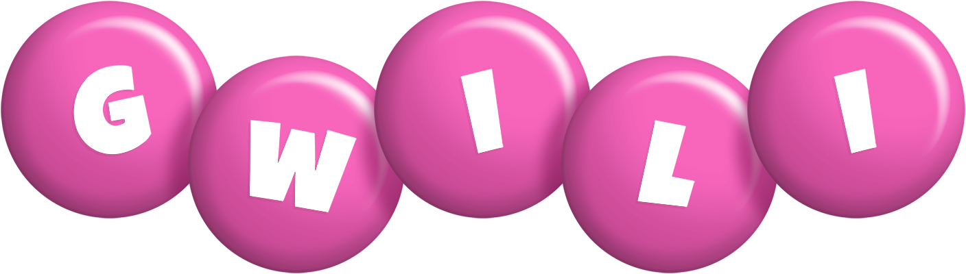 Gwili candy-pink logo