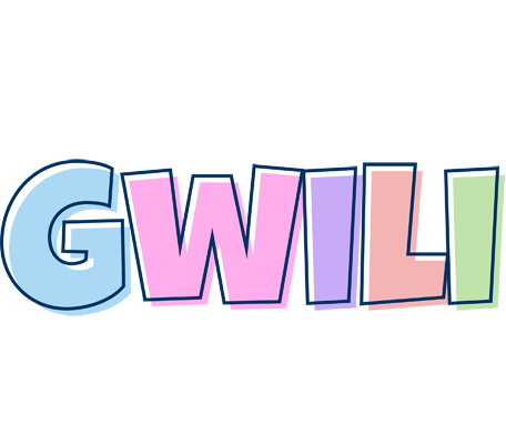 Gwili pastel logo