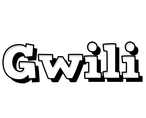 Gwili snowing logo