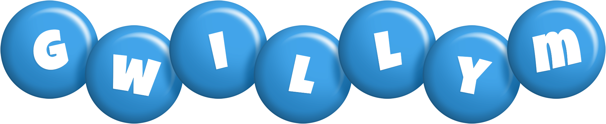 Gwillym candy-blue logo