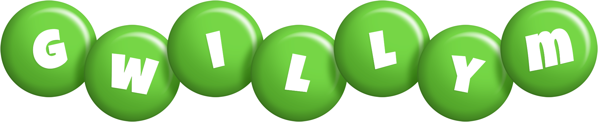 Gwillym candy-green logo