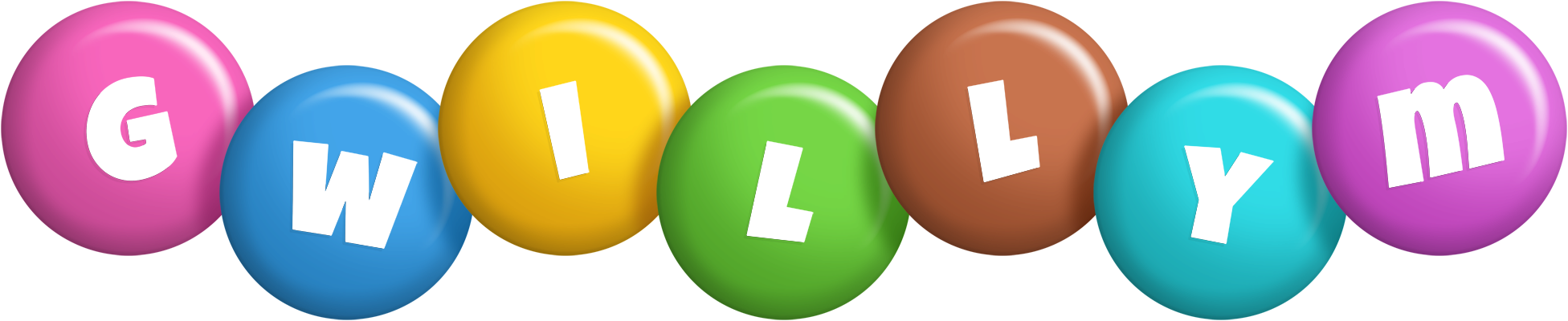 Gwillym candy logo