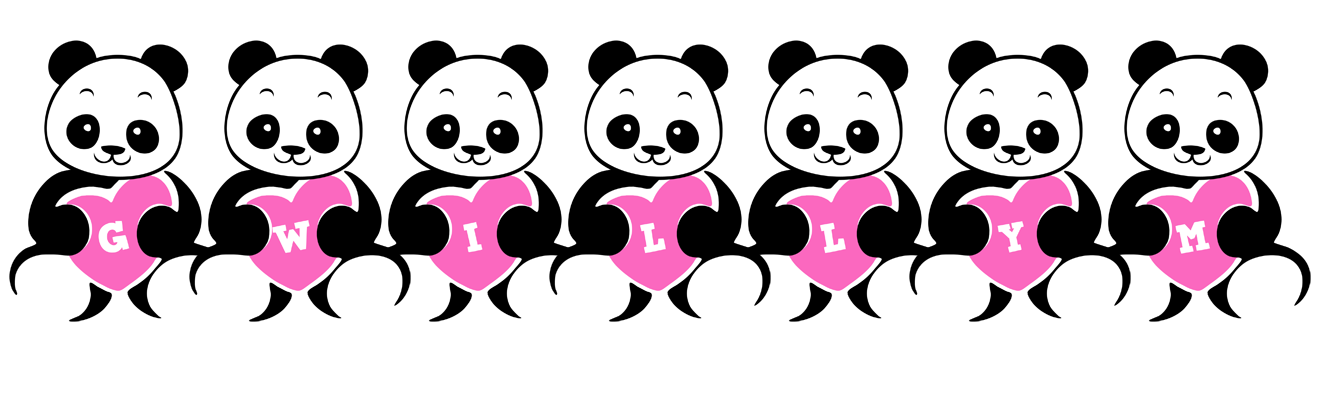 Gwillym love-panda logo