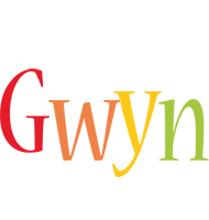 Gwyn birthday logo