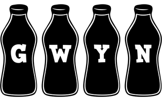 Gwyn bottle logo