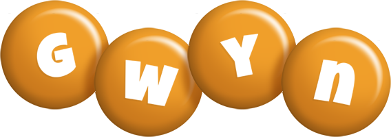 Gwyn candy-orange logo