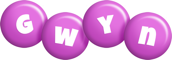 Gwyn candy-purple logo