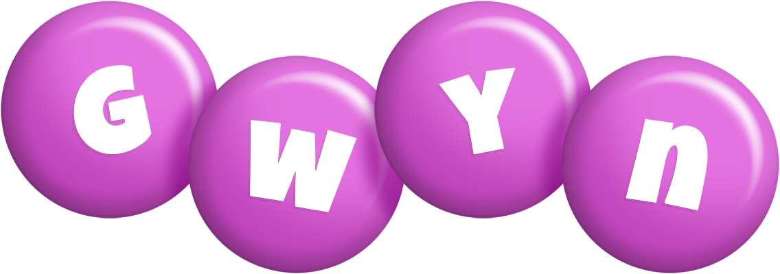 Gwyn candy-purple logo