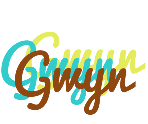 Gwyn cupcake logo