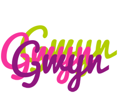 Gwyn flowers logo